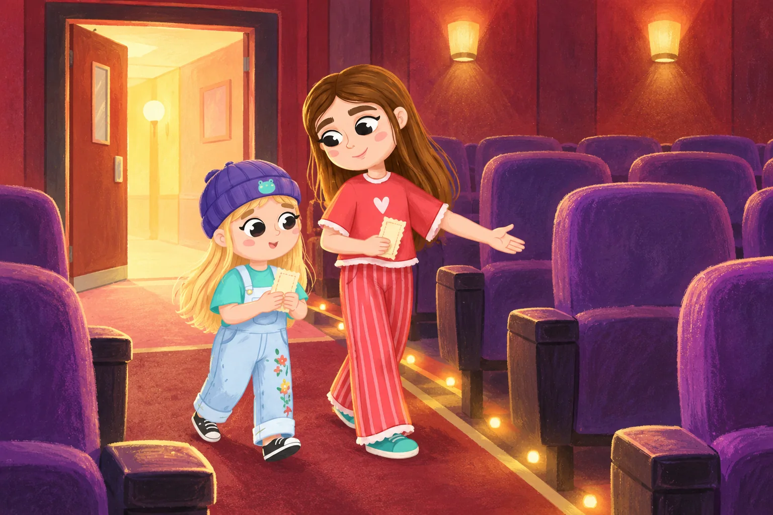 A child's first cinema visit: what to check