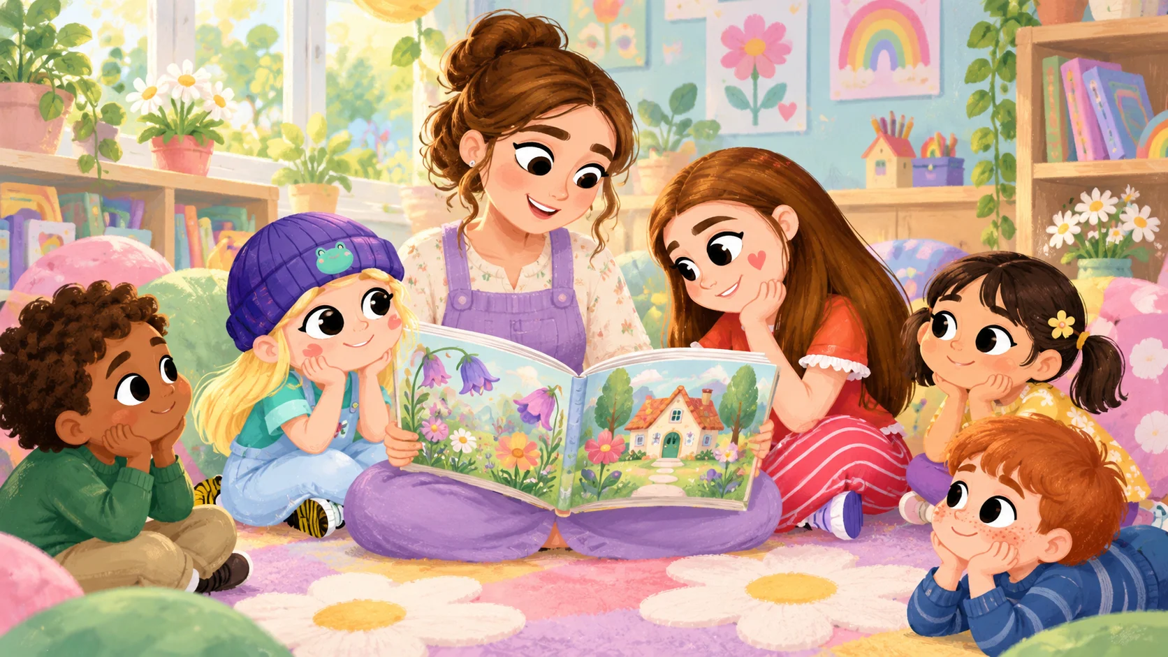 Picture-book reading in preschool: discuss difference without singling out a child