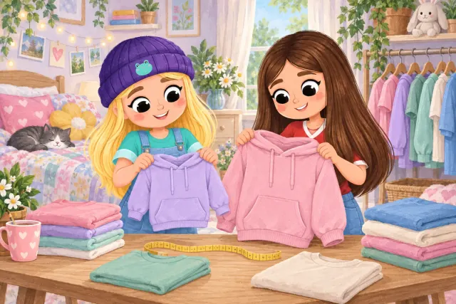TAMITOS clothing: check the fit before you order
