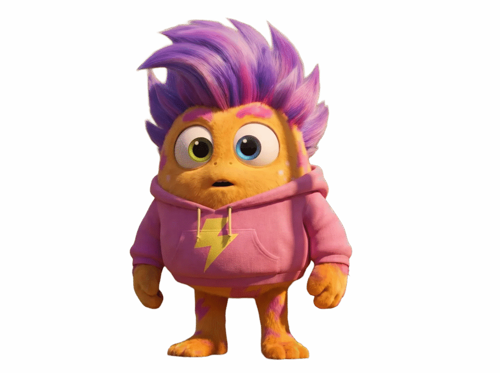 Zoomie, the weighted Tamitos plush for children with ADHD and sensory needs — animated kids series about autism, emotions and empathy