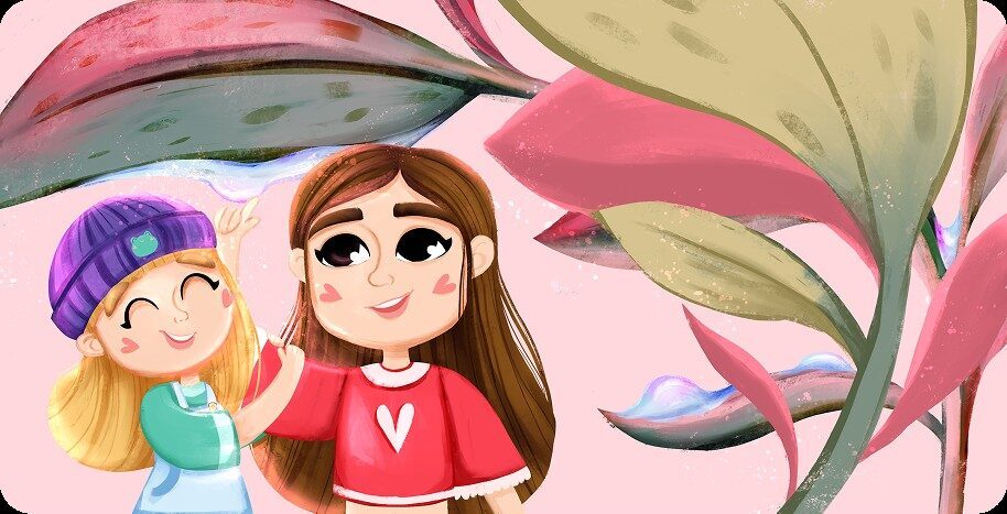 Spread from the book TAMITOS, meeting the Tamitos