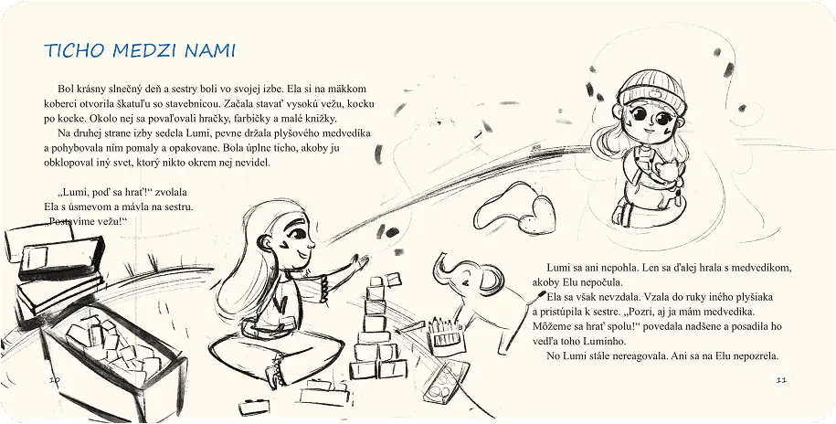 Work in progress illustration sketch