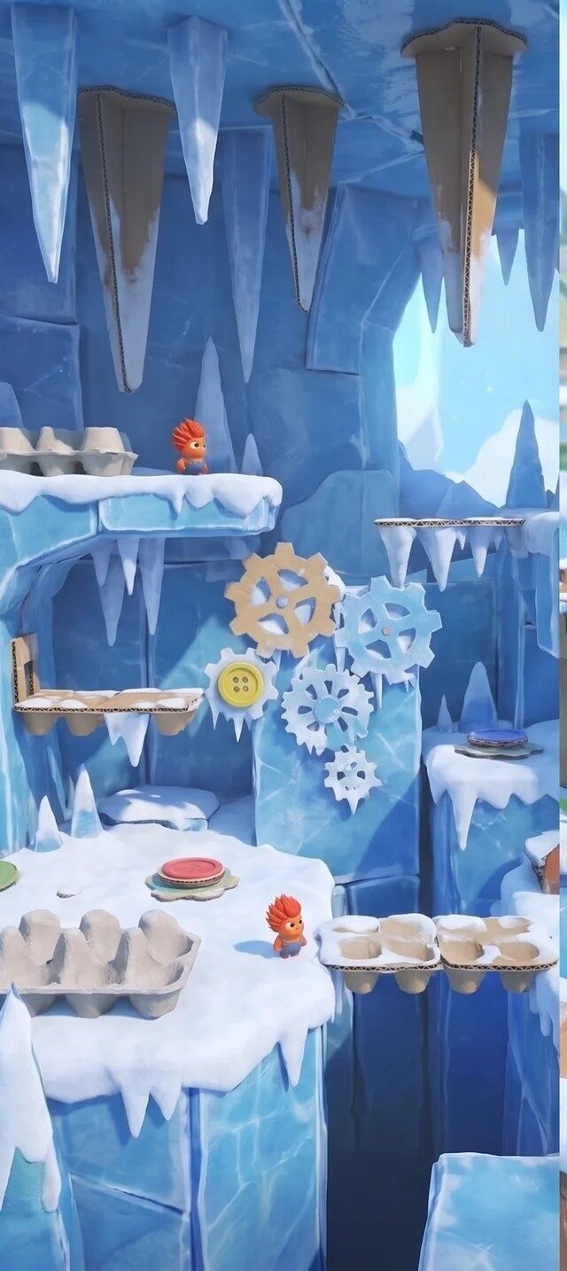 Ice cave level, a sound sensitivity autism awareness mission in the Tamitos game