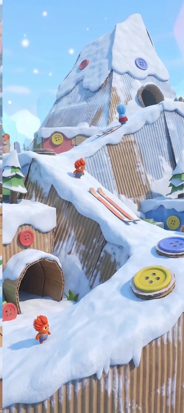 Snowy mountain level, a find-your-own-pace autism awareness mission