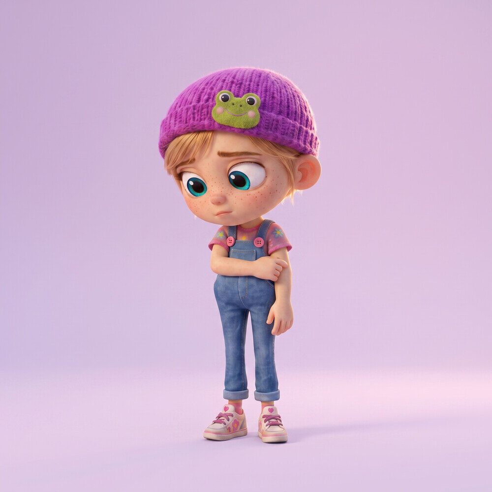 Lumi, the 6 year old autistic sister in the TAMITOS story
