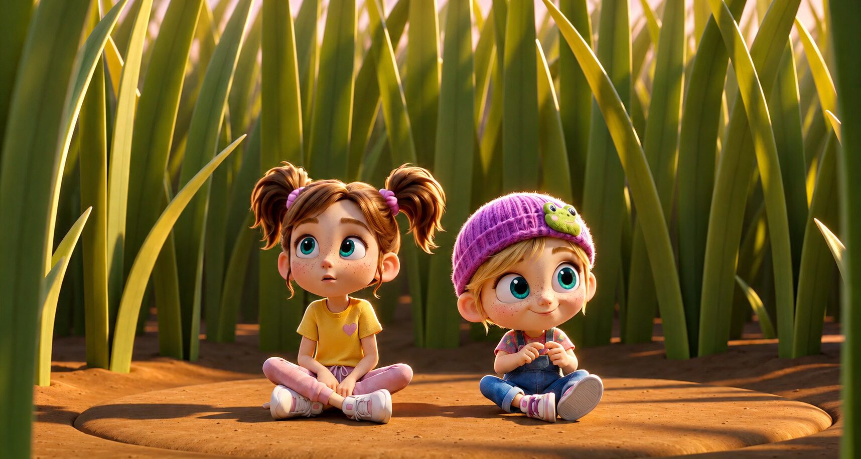 Ela and Lumi, the sisters at the heart of the Tamitos children's series