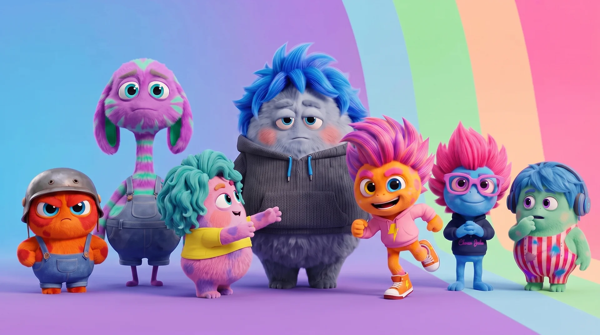 Every feeling has a friend, the Tamitos and Ela & Lumi — animated kids series about autism, emotions and empathy