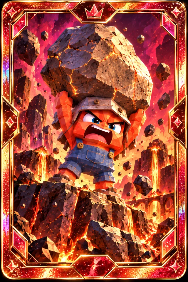 Grumplet Lava card